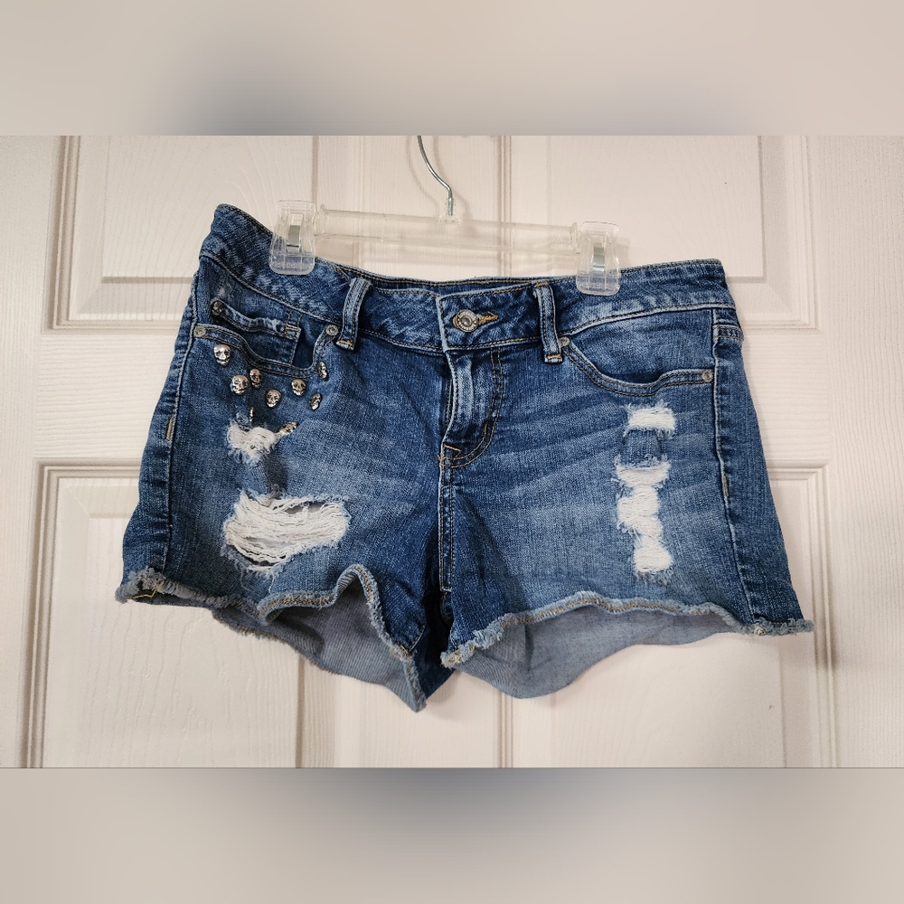 Lovesick Low Rise Shorts (Hot Topic)
